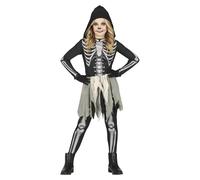 COSTUME SCHELETRO FANTASMA 7-9 ANNI
