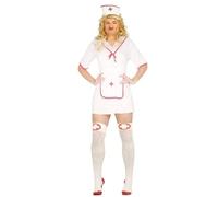 Costume infermiera sexy Carnevale Halloween abito vestito per adulti Donna S,M,L