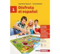 DISFRUTA EL ESPAÑOL - VOLUME 1 (LDM) - (9788808399403) + Materiali didattici - Rebillo