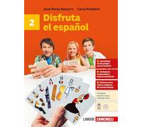 DISFRUTA EL ESPAÑOL - VOLUME 2 (LDM) - (9788808741189) + Materiali didattici - Rebillo