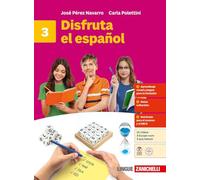 DISFRUTA EL ESPAÑOL - VOLUME 3 (LDM) - (9788808839077) + Materiali didattici - Rebillo