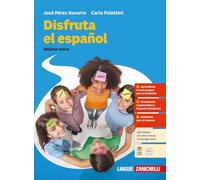 DISFRUTA EL ESPAÑOL - VOLUME UNICO (LDM) - (9788808144072) + Materiali didattici - Rebillo