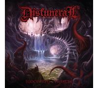 Disfuneral Blood Red Tentacle Blue Galaxy Effect (Vinyl LP)