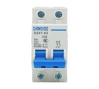 Disgiuntore Miniatura 250V DC Binario 35mm Standard(25A) | Guscio in PC per robusto, urti, durata lunga, colore , dimensioni compatte 36mm
