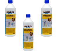 DISGORGANTE GEL RAPIDO IGENIZZANTE SCARICHI DOMESTICI LENTI INGORGHI 1LT 3 PEZZI