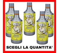 Disgorgante professionale MELT rapido stura lavandini scarichi lenti e ingorghi