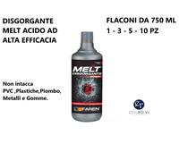 Disgorgante Rapido Melt Professionale 750 ML
