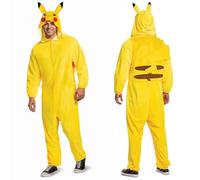 Disguise 155319-20L Pikachu Costume classico per adulti Pokemon, Multi, L/XL