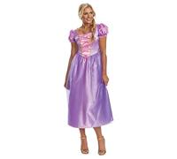DISGUISE 158349B-EU Rapunzel Basic Plus Adulto (Eu) Principessa Disney Travestimento, Donna, Multi, M