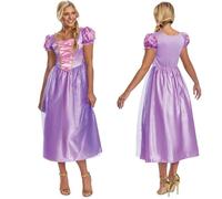 DISGUISE 158349N-EU Rapunzel Basic Plus Adulto (Eu) Disney Princess Travestimento, Donna, Multi, S (4-6)