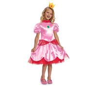 Disguise 158689M-15L-6 Prinses Peach Fancy Dress Intl, XS (3T-4T), 3-4