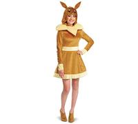 DISGUISE 192995099142 EEVEE Deluxe - Costume da travestimento Pokemon per adulti, colore: marrone
