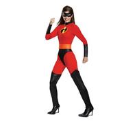 DISGUISE 66835B-EU - Costume da donna Mrs. Incredible Classic, per adulti, multicolore, taglie 40-42