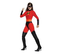 DISGUISE 66835E - Costume classico da donna "Mrs. Incredible Disney", taglia L, colore: rosso
