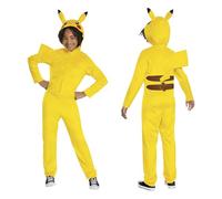 DISGUISE 94703J-EU-V2 - Tuta classica da Pikachu, unisex, per bambini, multicolore, XL/EG/TG (14-16)