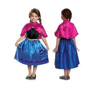 Disguise Costume per bambini Frozen Anna 2 pezzi Azzurro Taglia 3-4 anni