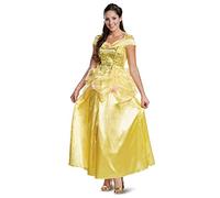 Disguise Beauty & The Beast Deluxe Classic Belle Fancy Dress Costume for Adults Small