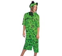 Disguise Billie Eilish Classic - Costume da donna per adulti, colore verde, verde, Jr (7-9)