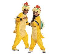 Disguise Bowser, tuta con cappuccio, costume ufficiale di Super Mario, per bambini, taglia 7-8