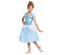 Disney Ufficiale - Costume Cenerentola Ragazza Costume Principessa Disney Ragazza Vestito Cenerentola Ragazza Costume Cenerentola Ragazza Disney Costume Principessa Ragazza Costume Carnevale Bambina