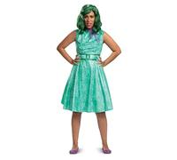 Disguise Costume da disgusto per adulti, costume ufficiale Disney Inside Out Disgusto con sciarpa e parrucca