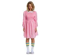 Disguise Costume da donna Undici rosa, costume ufficiale Stranger Things