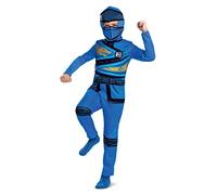 DISGUISE Costume Jay Ninjago Bambino, Costume Ninja Bambini Taglia M