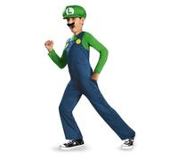 Disguise Costume Luigi Super Mario Bros Deluxe Bambino, S | Abito Videogiochi per Halloween, Compleanni e Party Bambini