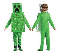 DISGUISE Costume Minecraft Creeper Bambino, Costume Videogiochi Bambini Disponib