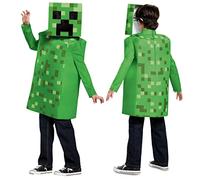 DISGUISE Costume classico Minecraft Creeper Disk65642G, per ragazzi, verde, L