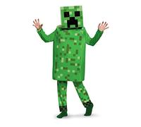 Disguise Minecraft Costume ufficiale per bambini e ragazzi Deluxe Creeper Costume Carnevale Minecraft Costumi Carnevale per bambini M