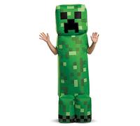 Disguise Costume Minecraft Creeper Gonfiabile Bambino - Abito Videogiochi per Halloween, Compleanni e Party Bambini, Taglia Unica