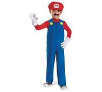 Disguise Nintendo Costume Mario Bambino, Costume Halloween Bambino, Taglia XS (2-4 anni)