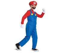 DISGUISE Costume ufficiale di Super Mario Mario per bambini, per Halloween, compleanno, Giornata mondiale del libro, per bambini
