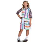 DISGUISE Costume Undici Bambina Classico, Vestito Ufficiale Netflix Stranger Things Bambine Taglia L