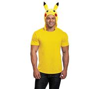 Disguise Costume unisex Pikachu per adulti, Giallo, taglia unica