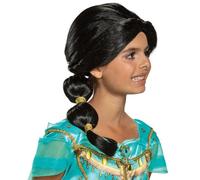 Disguise Disney ALADDIN Jasmine Intrecciato Princess Bambini Costume Wig 21604