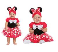 Disguise Disney Baby Minni Rosso Posh Abito Neonato Costume Halloween 125429