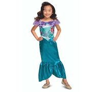 Smiffys Disney The Little Mermaid Basic Plus Costume (Size 4-6X)