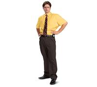 Disguise Dwight Schrute Costume, ufficiale The Office, accessori costume per adulti, classico da uomo, Multicolore, Medium (38-40) US