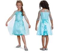 Disney - Costume ufficiale da Elsa di Frozen, per ragazze, taglia XS