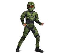 Disguise Halo - Costume da bambino, Halo Master Chief Bambino, Alone Ufficiale, Alone Bambino, Costume Militare per Bambino, Alo, Costume Militare Bambino, Taglia XL