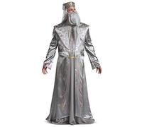 Disguise Harry Potter Silente Deluxe Costume per adulti, Argento, XX-Large (50-52) US
