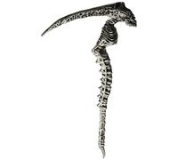 Disguise Men's Sin Scythe Costume Accessory, Silver, Adult