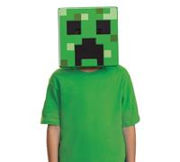 Disguise Minecraft Creeper Maschera 3D In Carta Bambino | Taglia Unica