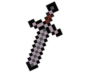 Disguise Minecraft Netherite Spada Video Gioco Costume Halloween Accessorio