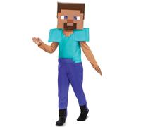 Disguise Minecraft Steve Fancy Dress Costume, Official Minecraft License Dress U