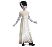 DISGUISE Monsters Deluxe Bride of Frankenstein Adult Fancy Dress Costume Large