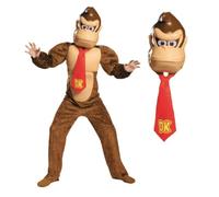 DISGUISE Donkey Kong Deluxe Kids Costume, 44-47 Ragazzi