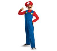 DISGUISE Nintendo Super Mario Brothers - Costume classico da Mario, taglia M, per bambini di età di 3-4 anni